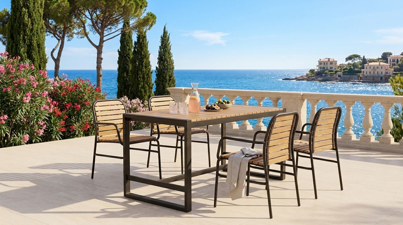 Dinning set alu 3